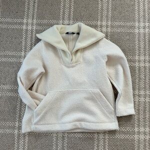 Lands' End Cozy Teddy-Bear Fleece Sweatshirt